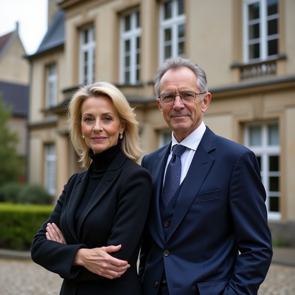 Photo de Philippe et Marie Bertrand