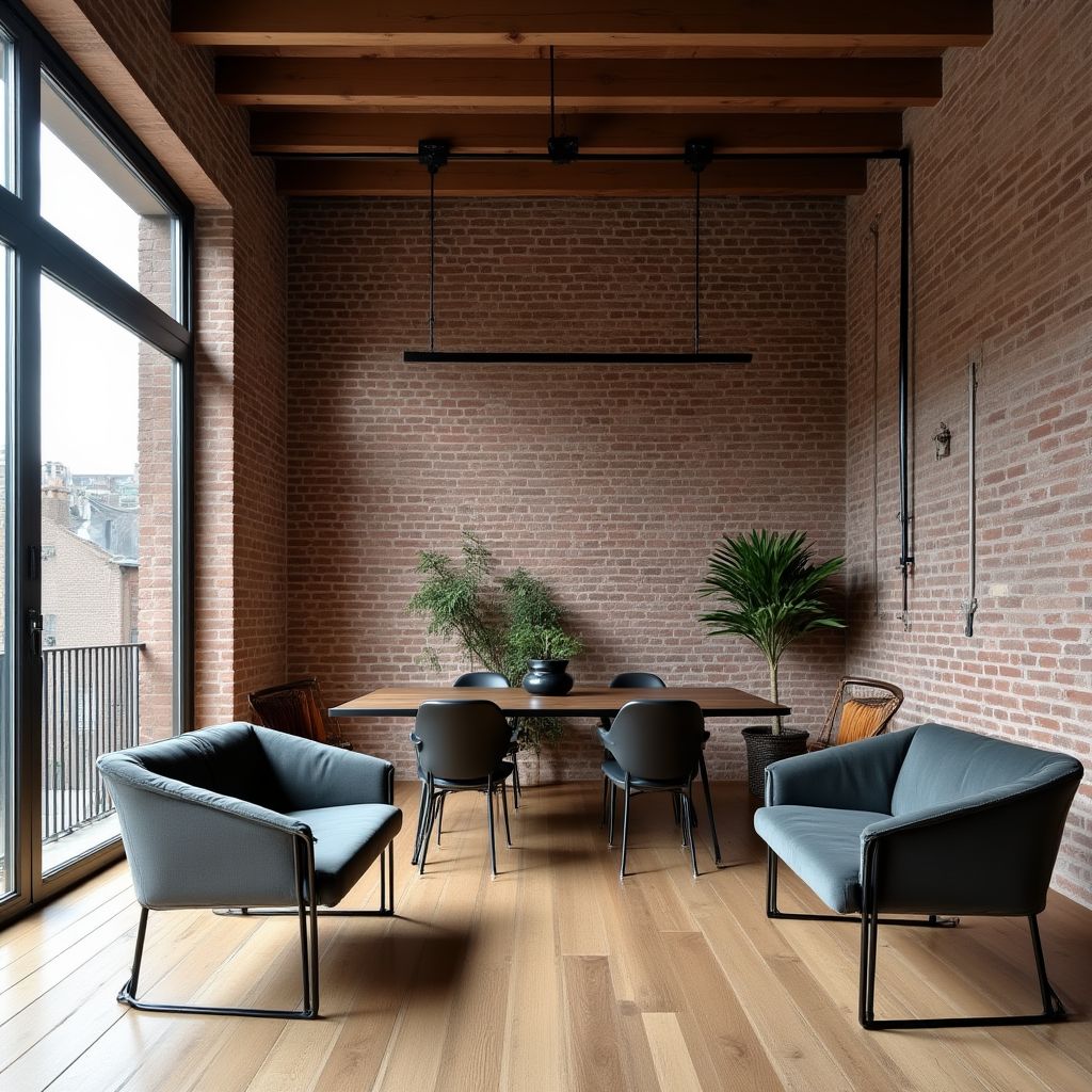 Transformation d'un loft industriel à Anvers